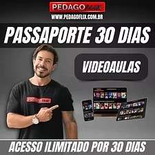 Passaporte 30 dias de videoaulas, acesso ilimitado por 30 dias
