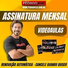 Assinatura Mensal de videoaulas, renovação automática